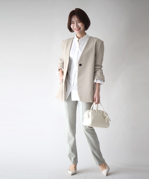 Ehre style(エーレスタイル)の「余裕をまとう大人の上品バッグ結びデザインバッグ(ハンドバッグ・レディース・イエロー/ホワイト/ブラウン・FREE)」の15枚目の写真