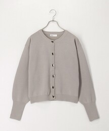 スウェットライクハート釦カーディガン