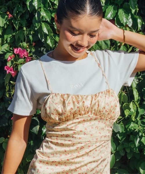 ROXY(ロキシー)の「ROXY×NANAHA DRESS/ロキシーナナハコラボワンピース(ワンピース・レディース・イエロー/オフホワイト・MEDIUM/X-SMALL/SMALL/LARGE)」の4枚目の写真