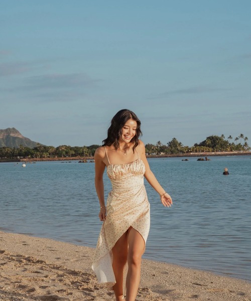 ROXY(ロキシー)の「ROXY×NANAHA DRESS/ロキシーナナハコラボワンピース(ワンピース・レディース・イエロー/オフホワイト・MEDIUM/X-SMALL/SMALL/LARGE)」の9枚目の写真