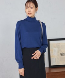 GALLORIA | マシンウォッシャブル シアーハイネックニット(ニット/セーター)