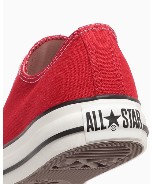 CONVERSE ALL STAR(コンバースオールスター)の「ALL STAR OX / オールスター OX(スニーカー・レディース・レッド・11.5/10.5/9.5/8.5/8/7.5/7/6.5/5.5/5/4.5/4/3.5/9/3)」の8枚目の写真