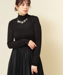 Sunauna | 【ラメ／シアー】ハイネックカットソー(Tシャツ/カットソー)