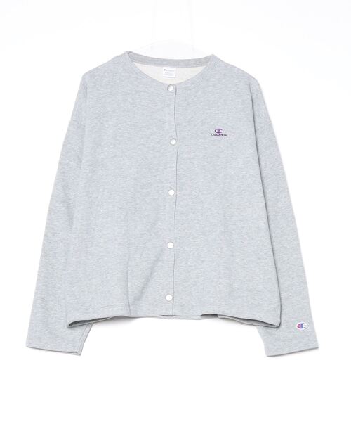 Champion(チャンピオン)の「チャンピオン SWEAT CARDIGAN_(スウェット・レディース・ライトグレー/ダークブルー・M/L)」の1枚目の写真