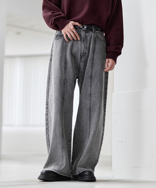 極希少 ヴィヴィアン ヴィンテージ加工 コーデュロイ デニム 圧巻の逸品 ETELIO（エテリオ）の「ヴィンテージ加工13ozセンターシーム