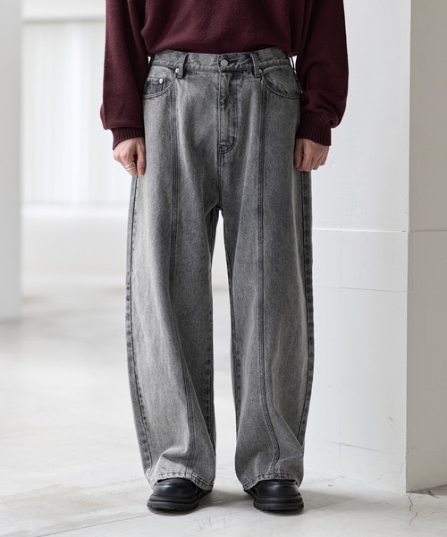 ETELIO（エテリオ）の「ヴィンテージ加工13ozセンターシームストレート