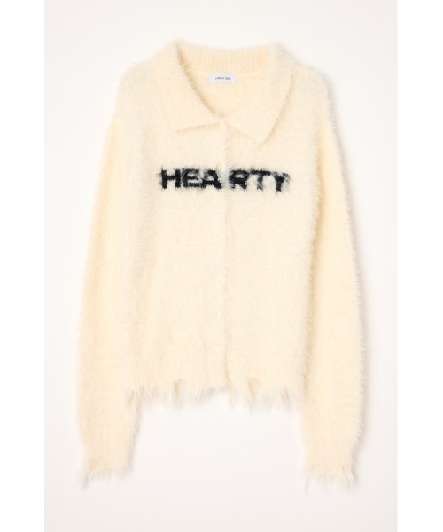 LAGUA GEM(ラグアジェム)の「CRASH POINT SHAGGY ニット(ニット/セーター・レディース・ブラウン/ピンク/オフホワイト/ブラック・FREE)」の9枚目の写真