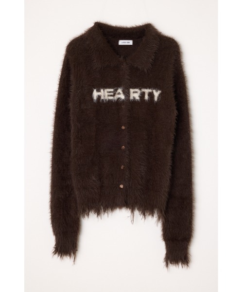 LAGUA GEM(ラグアジェム)の「CRASH POINT SHAGGY ニット(ニット/セーター・レディース・ブラウン/ピンク/オフホワイト/ブラック・FREE)」の12枚目の写真