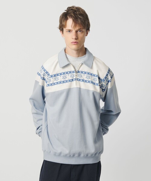 セール】＜CGS.＞スノー ハーフ ジップ スウェット（スウェット