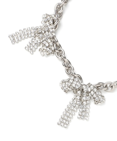 JUSTINE CLENQUET(ジュスティーヌクランケ)の「JUSTINE CLENQUET SAMMY CHOKER 31JC02SAMMY1(ネックレス・レディース・シルバー・FREE)」の2枚目の写真