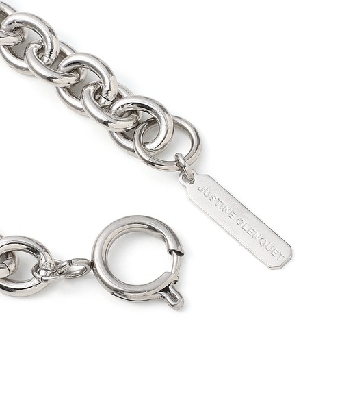JUSTINE CLENQUET(ジュスティーヌクランケ)の「JUSTINE CLENQUET SAMMY CHOKER 31JC02SAMMY1(ネックレス・レディース・シルバー・FREE)」の3枚目の写真