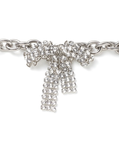 JUSTINE CLENQUET(ジュスティーヌクランケ)の「JUSTINE CLENQUET SAMMY CHOKER 31JC02SAMMY1(ネックレス・レディース・シルバー・FREE)」の4枚目の写真