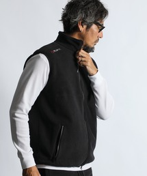 The DUFFER of ST.GEORGE(ザダファーオブセントジョージ)の〔BLACK LABEL〕POLARTEC "CLASSIC200" ZIP VEST:セットアップ ポーラテック フルジップベスト(ベスト)
