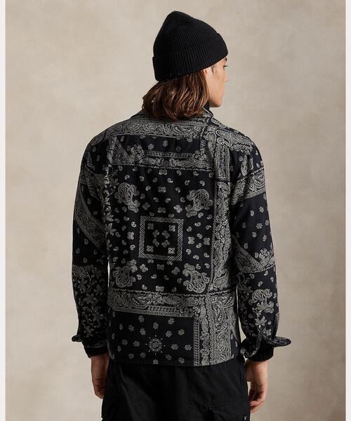 クラシック フィット バンダナプリント フランネル シャツ（シャツ