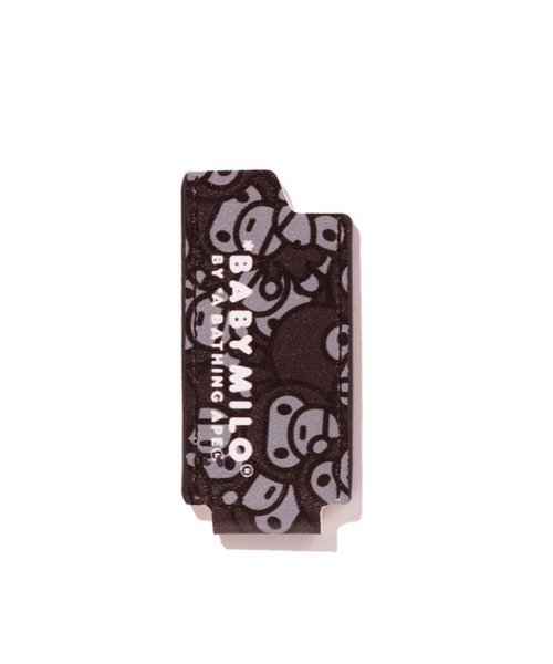 A BATHING APE（アベイシングエイプ）の「ALL BABY MILO LIGHTER CASE（アッシュトレイ/ライター・メンズ・ブラック/ブラウン・FREE）」の2枚目の写真