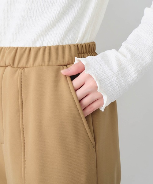 alotta(アロッタ)の「《カットツイル×裏起毛》あったかセミワイドパンツ レギュラー丈(その他パンツ・レディース・ブラウン/ダークブラウン/ネイビー/ブラック・LL/L/M/3L)」の19枚目の写真