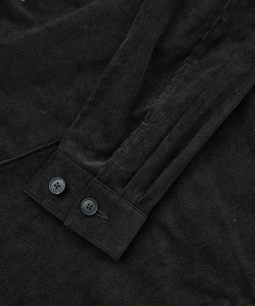 UNITED TOKYO（ユナイテッドトウキョウ）の「コットンコーデュロイ シャツジャケット（シャツ/ブラウス・メンズ・ブラック/グレイッシュベージュ・1/2）」の17枚目の写真