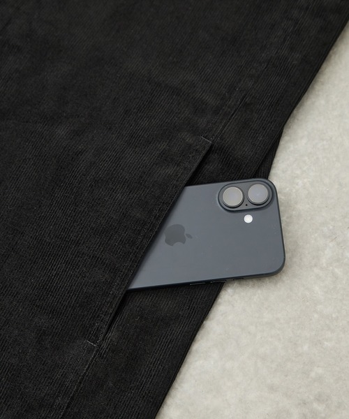 UNITED TOKYO（ユナイテッドトウキョウ）の「コットンコーデュロイ シャツジャケット（シャツ/ブラウス・メンズ・ブラック/グレイッシュベージュ・1/2）」の18枚目の写真