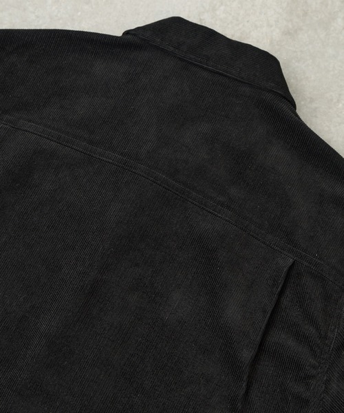 UNITED TOKYO（ユナイテッドトウキョウ）の「コットンコーデュロイ シャツジャケット（シャツ/ブラウス・メンズ・ブラック/グレイッシュベージュ・1/2）」の20枚目の写真