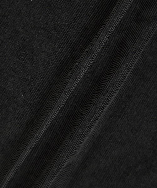 UNITED TOKYO（ユナイテッドトウキョウ）の「コットンコーデュロイ シャツジャケット（シャツ/ブラウス・メンズ・ブラック/グレイッシュベージュ・1/2）」の7枚目の写真