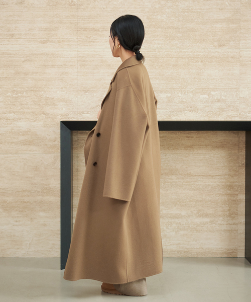 plage（プラージュ）の「《追加》HAMILTON PEA コート（ピーコート・レディース・モカ・38/36）」の7枚目の写真