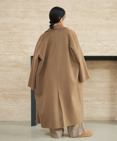 plage（プラージュ）の「《追加》HAMILTON PEA コート（ピーコート・レディース・モカ・38/36）」の8枚目の写真
