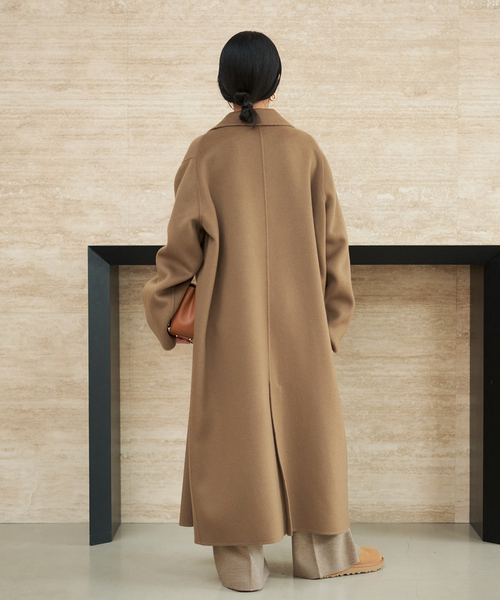 plage（プラージュ）の「《追加》HAMILTON PEA コート（ピーコート・レディース・モカ・38/36）」の14枚目の写真