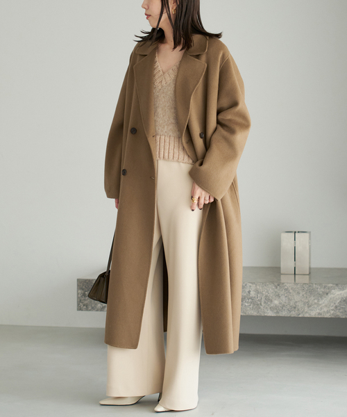 plage（プラージュ）の「《追加》HAMILTON PEA コート（ピーコート・レディース・モカ・38/36）」の16枚目の写真