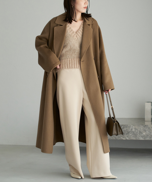 plage（プラージュ）の「《追加》HAMILTON PEA コート（ピーコート・レディース・モカ・38/36）」の17枚目の写真