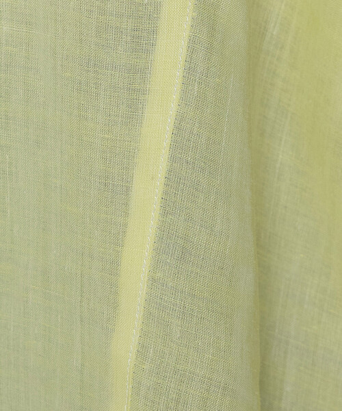 Gabardine K.T(ギャバジンケーティー)の「ラミーシャンブレー シアーシャツ(シャツ/ブラウス・レディース・ライトグレー/イエロー/ミント/ネイビー・7号/9号)」の19枚目の写真