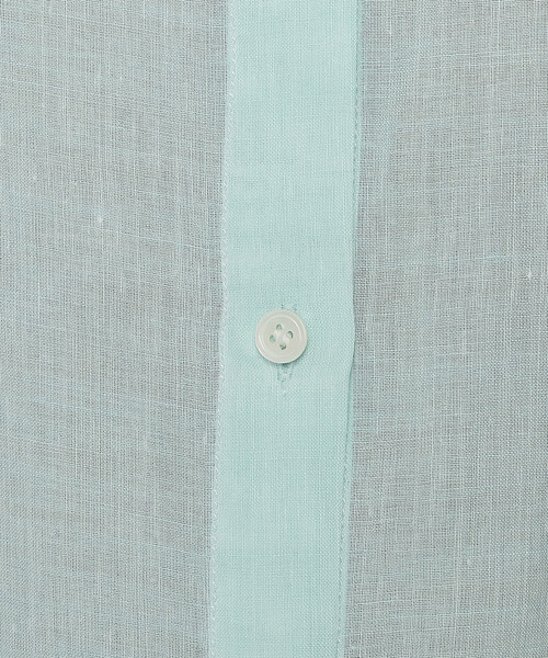 Gabardine K.T(ギャバジンケーティー)の「ラミーシャンブレー シアーシャツ(シャツ/ブラウス・レディース・ライトグレー/イエロー/ミント/ネイビー・7号/9号)」の22枚目の写真