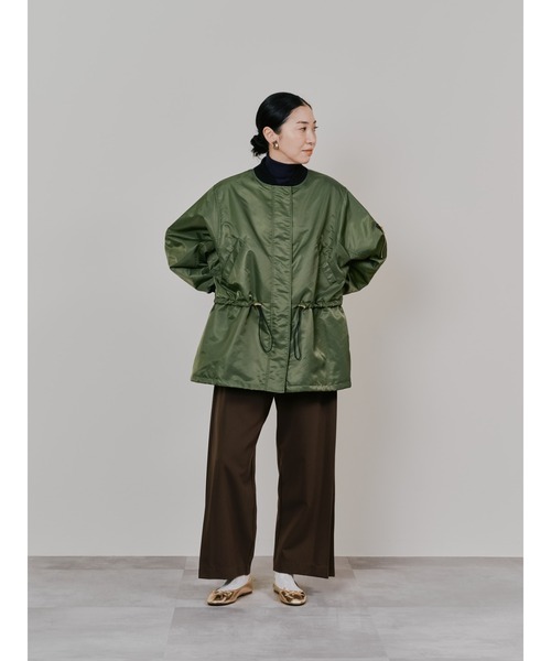 DOLLUPOOPS(ドールアップウップス)の「中綿ドルマンMA-1ブルゾン(MA-1・レディース・カーキ/ブラウン/ブラック・38)」の19枚目の写真