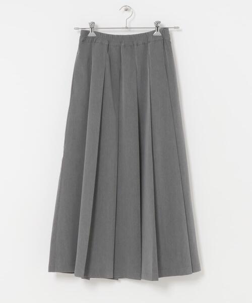 URBAN RESEARCH Sonny Label（アーバンリサーチサニーレーベル）の「プリーツイージースカート（スカート・レディース・チャコールグレー/モカ・38/36）」の10枚目の写真