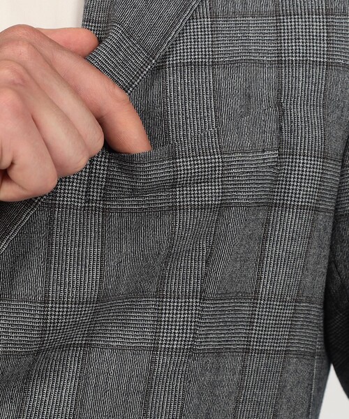 TAGLIATORE（タリアトーレ）の「【別注】TAGLIATORE ウールサキソニーチェック シングルブレステッド2Bスーツ（スーツセット・メンズ・グレー系その他・44/46/48/50/52）」の11枚目の写真