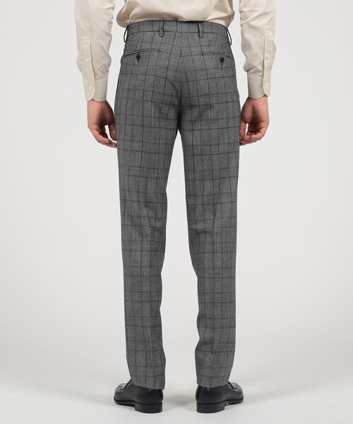 セール】【別注】TAGLIATORE ウールサキソニーチェック シングルブレス