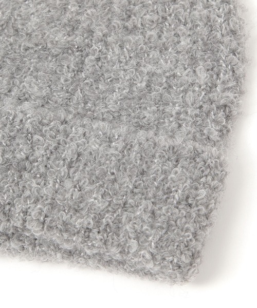 LAKOLE（ラコレ）の「シャギーニットワッチ / 579026（ニットキャップ/ビーニー・レディース・イエロー/グレー/オフホワイト/ワイン・FREE）」の10枚目の写真