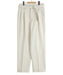 KAPTAIN SUNSHINE / キャプテンサンシャイン：Belted Riviera Pantalon：KS25SPT14[NOA]