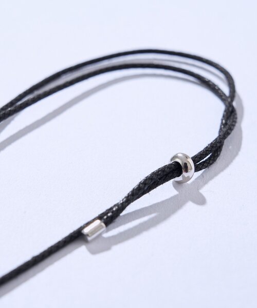 RIVE DROITE（リヴドロワ）の「【シーズンレスで楽しめる】リングモチーフコードネックレス（ネックレス・レディース・ブラック/ブラウン・FREE）」の14枚目の写真