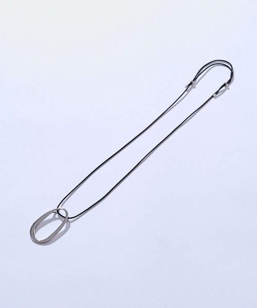 RIVE DROITE（リヴドロワ）の「【シーズンレスで楽しめる】リングモチーフコードネックレス（ネックレス・レディース・ブラック/ブラウン・FREE）」の16枚目の写真