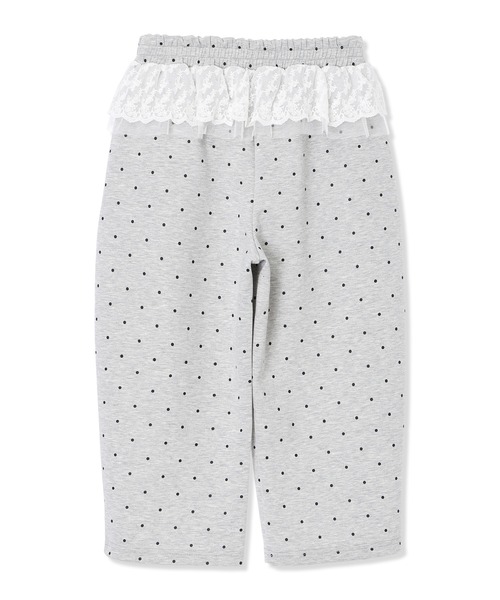 Piet（ピエット）の「ウエストフリル ドットスウェットパンツ（スウェットパンツ・キッズ・グレー/ブラック・130/120/100/110）」の22枚目の写真