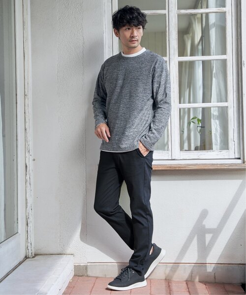 ikka(イッカ)の「GOKU楽パンツ EASY STRETCH 起毛チェック5P(その他パンツ・メンズ・ブラウン/チャコール/ネイビー・S/M/XL/L)」の17枚目の写真