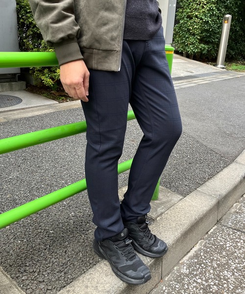 ikka(イッカ)の「GOKU楽パンツ EASY STRETCH 起毛チェック5P(その他パンツ・メンズ・ブラウン/チャコール/ネイビー・S/M/XL/L)」の3枚目の写真