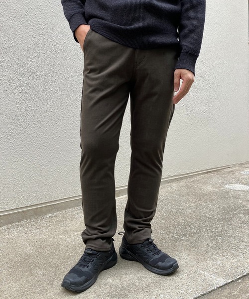 ikka(イッカ)の「GOKU楽パンツ EASY STRETCH 起毛チェック5P(その他パンツ・メンズ・ブラウン/チャコール/ネイビー・S/M/XL/L)」の1枚目の写真