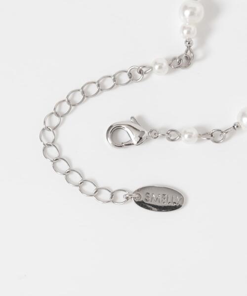 SMELLY（スメリー）の「キラキラチャームパールネックレス（ネックレス・レディース・シルバー系その他・-）」の11枚目の写真