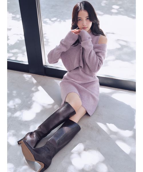 ラクーン畦ショートカーディガン（カーディガン/ボレロ）｜SNIDEL