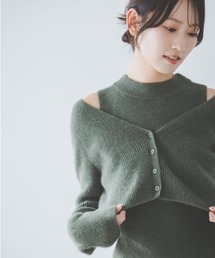 SNIDEL | ラクーン畦ショートカーディガン(カーディガン/ボレロ)