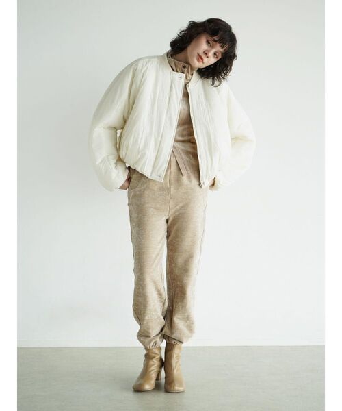 FIKA.(フィーカ)の「Volume short blouson(その他アウター・レディース・ミント/オフホワイト/カーキ・MEDIUM)」の21枚目の写真