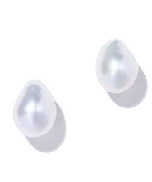 【les bon bon】organic pearl stud pierce WH/オーガニック パール スタッド ピアス BOB825