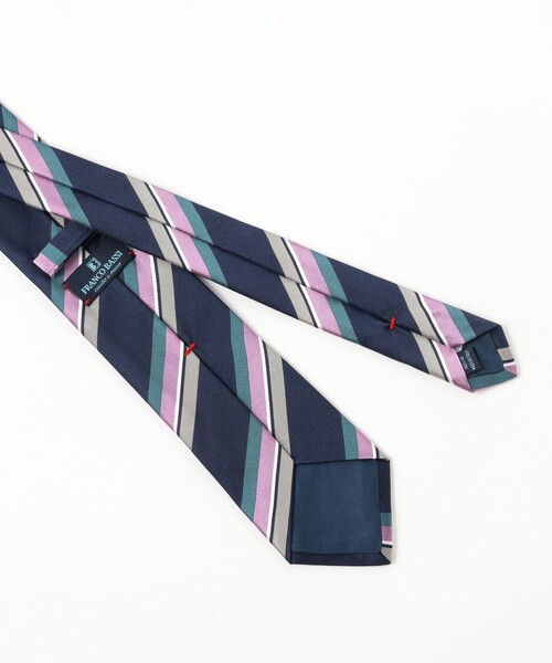 FRANCO BASSI / シルク ストライプ ネクタイ（ネクタイ）｜FRANCO