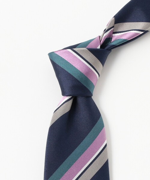 FRANCO BASSI / シルク ストライプ ネクタイ（ネクタイ）｜FRANCO